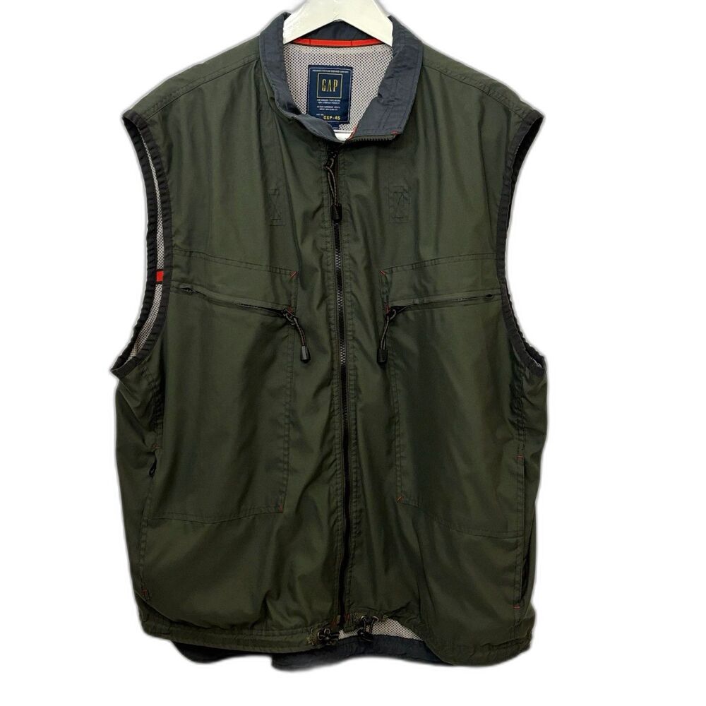 VTG 2000 GAP GXP-45 Air Service Tactical Vest Men's XXL Green Utility Gorpcore